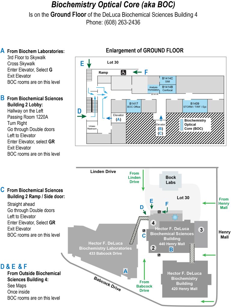Image for directions to find BOC